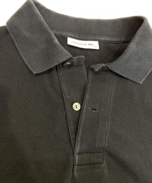 LACOSTE（ラコステ）LACOSTE (ラコステ) 半袖ポロシャツワンピース ブラック サイズ:34の古着・服飾アイテム