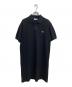 LACOSTE（ラコステ）の古着「半袖ポロシャツワンピース」｜ブラック