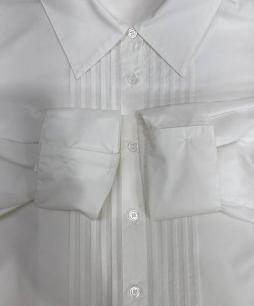 Lily Brown（リリーブラウン）Lily Brown (リリーブラウン) Tie cropped shirt ホワイト サイズ:ONE SIZEの古着・服飾アイテム