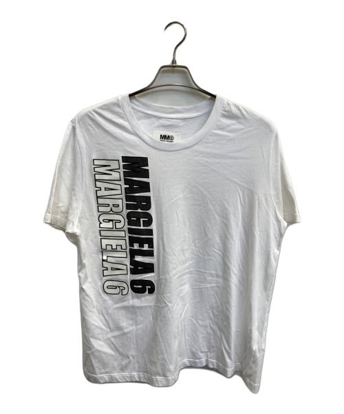 MM6 Maison Margiela（エムエムシックスメゾンマルジェラ）MM6 Maison Margiela (エムエムシックスメゾンマルジェラ) Tシャツ ホワイト サイズ:Mの古着・服飾アイテム