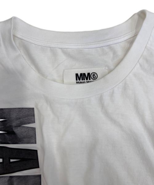 MM6 Maison Margiela（エムエムシックスメゾンマルジェラ）MM6 Maison Margiela (エムエムシックスメゾンマルジェラ) Tシャツ ホワイト サイズ:Mの古着・服飾アイテム