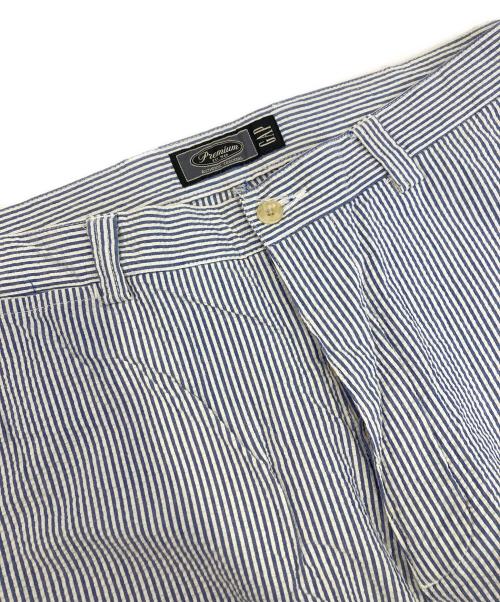 GAP（ギャップ）GAP (ギャップ) シアサッカーパンツ ブルー サイズ:34/30の古着・服飾アイテム