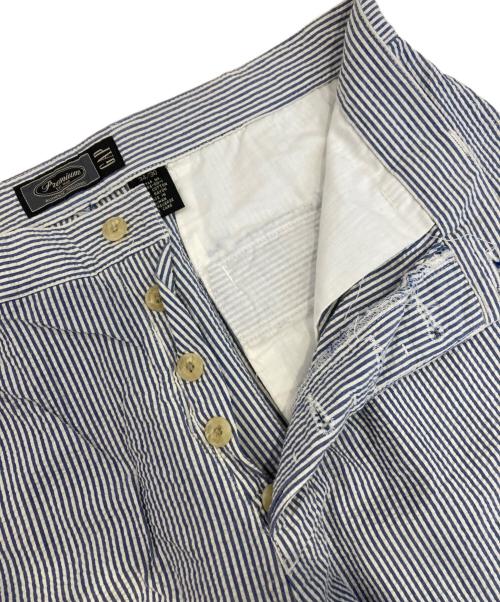 GAP（ギャップ）GAP (ギャップ) シアサッカーパンツ ブルー サイズ:34/30の古着・服飾アイテム