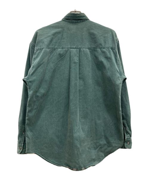 Eddie Bauer（エディーバウアー）Eddie Bauer (エディーバウアー) シャツ グリーン サイズ:Mの古着・服飾アイテム