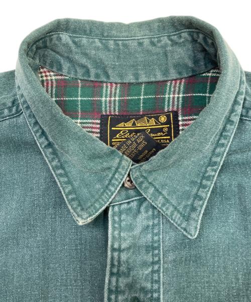 Eddie Bauer（エディーバウアー）Eddie Bauer (エディーバウアー) シャツ グリーン サイズ:Mの古着・服飾アイテム