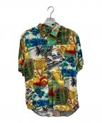 jams worldジャムズワールド）の古着「半袖シャツ」｜グリーン