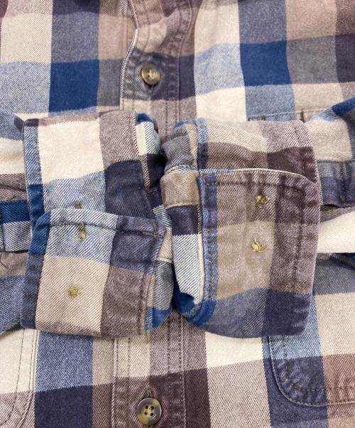 CarHartt（カーハート）CarHartt (カーハート) チェックシャツ ブラウン サイズ:Lの古着・服飾アイテム