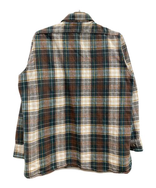 WOOLRICH（ウールリッチ）WOOLRICH (ウールリッチ) シャツ ブラウン サイズ:Lの古着・服飾アイテム