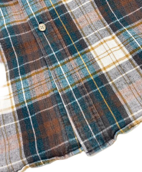 WOOLRICH（ウールリッチ）WOOLRICH (ウールリッチ) シャツ ブラウン サイズ:Lの古着・服飾アイテム