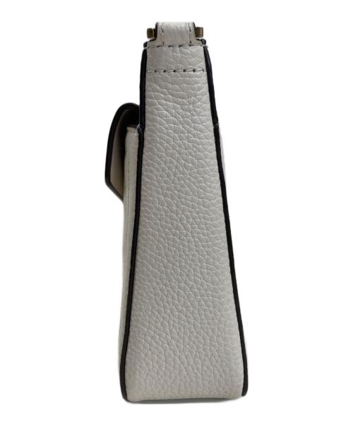 MICHAEL KORS（マイケル・コース）MICHAEL KORS (マイケルコース) ショルダーバッグ ホワイトの古着・服飾アイテム