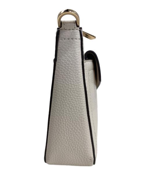 MICHAEL KORS（マイケル・コース）MICHAEL KORS (マイケルコース) ショルダーバッグ ホワイトの古着・服飾アイテム