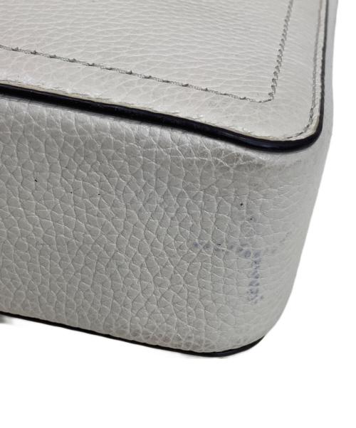 MICHAEL KORS（マイケル・コース）MICHAEL KORS (マイケルコース) ショルダーバッグ ホワイトの古着・服飾アイテム