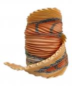 HERMESエルメス）の古着「プリーツカレ」｜オレンジ