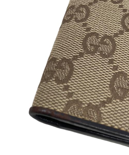 GUCCI（グッチ）GUCCI (グッチ) 手帳カバー ブラウンの古着・服飾アイテム