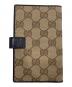 GUCCI (グッチ) 手帳カバー ブラウン：4000円