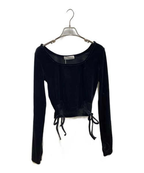 ANDMARY（アンドマリー）ANDMARY (アンドマリー) ブラウス ブラック サイズ:F 未使用品の古着・服飾アイテム