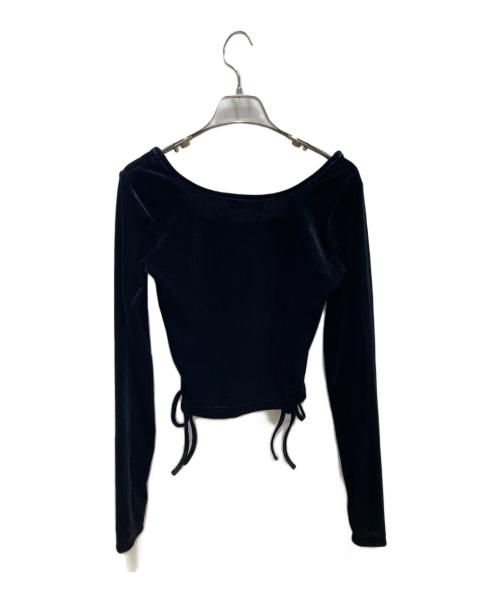 ANDMARY（アンドマリー）ANDMARY (アンドマリー) ブラウス ブラック サイズ:F 未使用品の古着・服飾アイテム