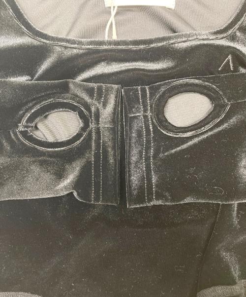 ANDMARY（アンドマリー）ANDMARY (アンドマリー) ブラウス ブラック サイズ:F 未使用品の古着・服飾アイテム