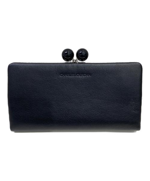 CHARLES JOURDAN（シャルルジョルダン）CHARLES JOURDAN (シャルルジョルダン) がま口財布 ブラックの古着・服飾アイテム