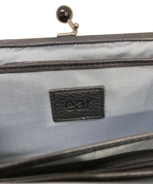 EAR（イア）ear (イア) がま口財布 ブラックの古着・服飾アイテム