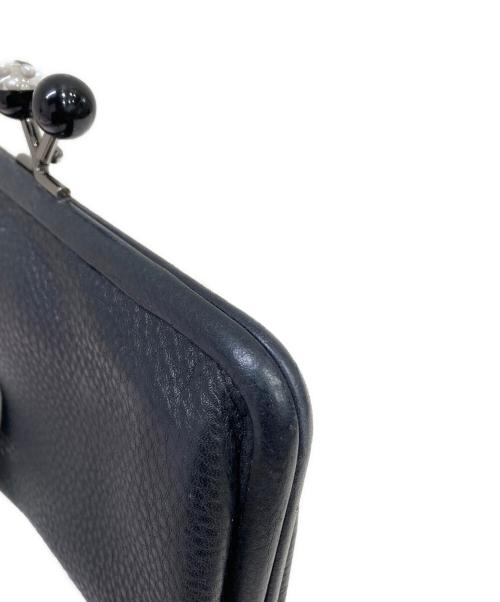 EAR（イア）ear (イア) がま口財布 ブラックの古着・服飾アイテム