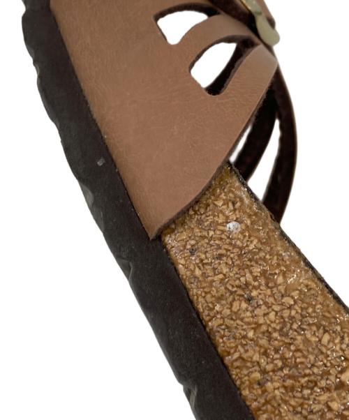 BIRKENSTOCK（ビルケンシュトック）BIRKENSTOCK (ビルケンシュトック) サンダル ブラウン サイズ:24.5cmの古着・服飾アイテム
