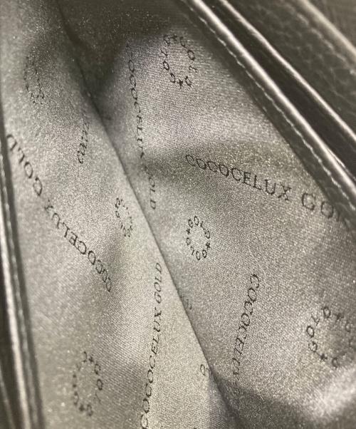 COCOCELUX GOLD（ココセリュックスゴールド）cococelux GOLD (ココセリュックスゴールド) 長財布 ブラックの古着・服飾アイテム