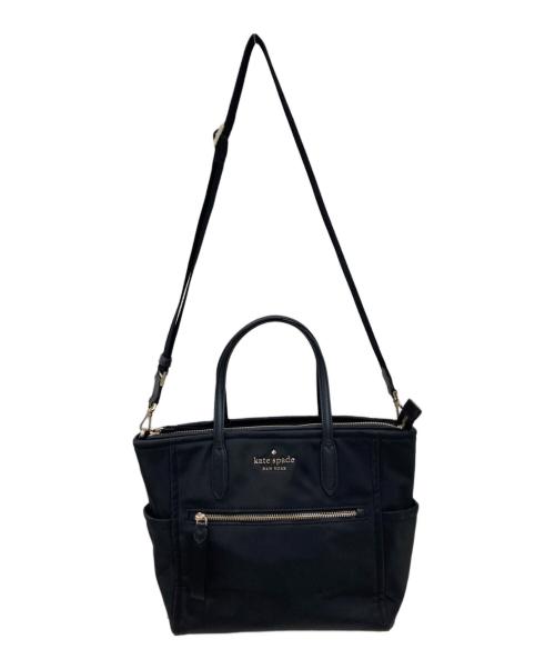 Kate Spade（ケイトスペード）Kate Spade (ケイトスペード) 2WAYバッグ ブラックの古着・服飾アイテム