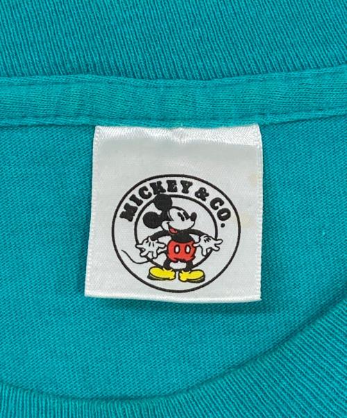 DISNEY（ディズニー）Disney (ディズニー) Tシャツ グリーン サイズ:XXXLの古着・服飾アイテム