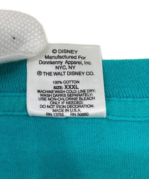 DISNEY（ディズニー）Disney (ディズニー) Tシャツ グリーン サイズ:XXXLの古着・服飾アイテム