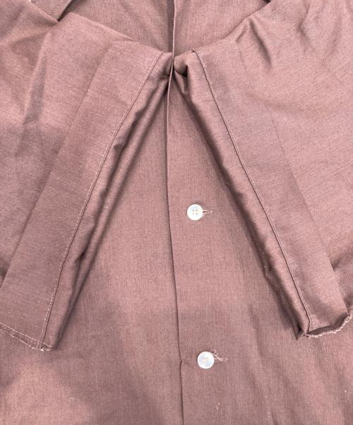 Hilton（ヒルトン）Hilton (ヒルトン) ボーリングシャツ ブラウン サイズ:Lの古着・服飾アイテム