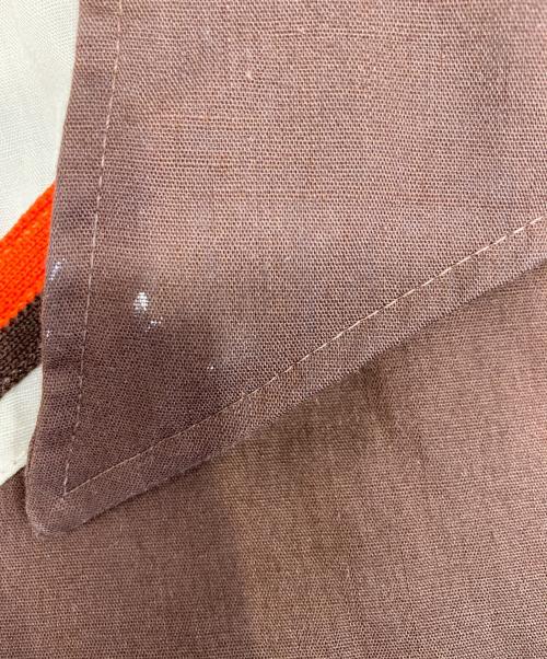 Hilton（ヒルトン）Hilton (ヒルトン) ボーリングシャツ ブラウン サイズ:Lの古着・服飾アイテム