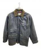 o.henryオーヘンリー）の古着「レザージャケット」｜ブラック