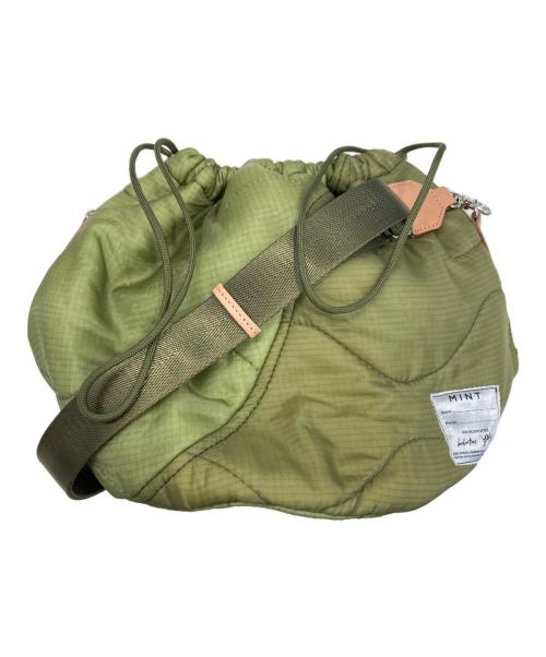 mint（ミント）mint (ミント) Multi Pattern Military Liner Remake Bag カーキの古着・服飾アイテム