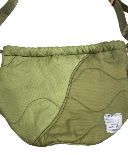 mint（ミント）mint (ミント) Multi Pattern Military Liner Remake Bag カーキの古着・服飾アイテム