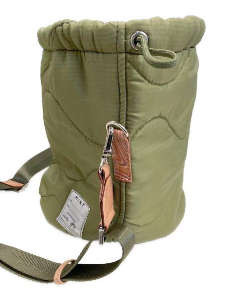 mint（ミント）mint (ミント) Multi Pattern Military Liner Remake Bag カーキの古着・服飾アイテム
