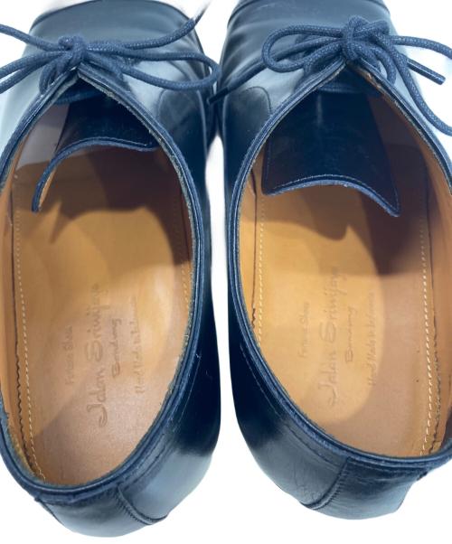 Jalan Sriwijaya（ジャランスリウァヤ）Jalan Sriwijaya (ジャランスリウァヤ) ストレートチップ カーフ レースアップ ブラック サイズ:8の古着・服飾アイテム