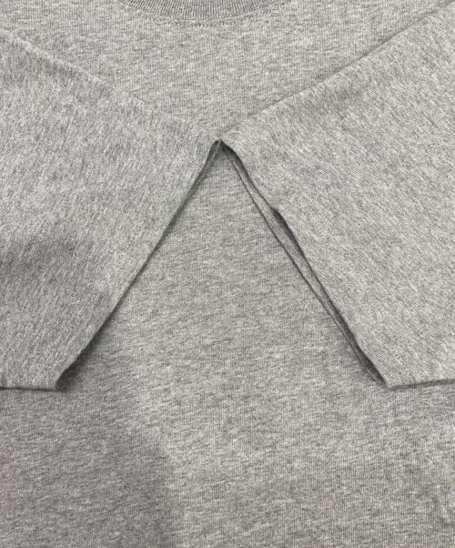 ami（アミ）ami (アミ) ハート刺繍Tシャツ グレー サイズ:Sの古着・服飾アイテム