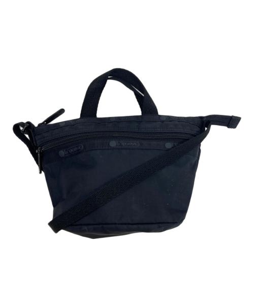 LeSportsac（レスポートサック）LeSportsac (レスポートサック) 2WAYバッグ ブラックの古着・服飾アイテム