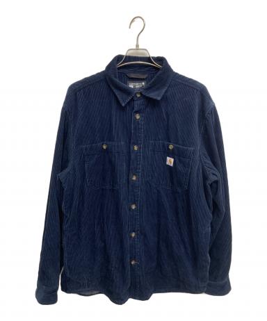 中古・古着通販】CarHartt (カーハート) コーデュロイシャツ ネイビー