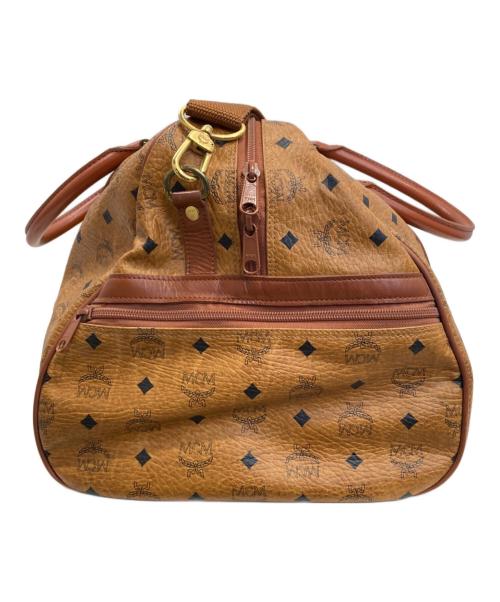 MCM（エムシーエム）MCM (エムシーエム) ボストンバッグ ブラウンの古着・服飾アイテム