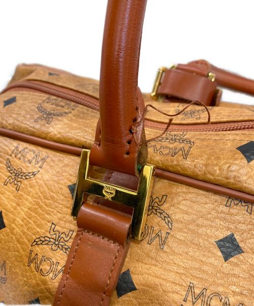 MCM（エムシーエム）MCM (エムシーエム) ボストンバッグ ブラウンの古着・服飾アイテム