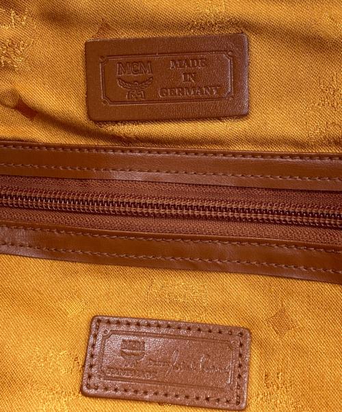MCM（エムシーエム）MCM (エムシーエム) ボストンバッグ ブラウンの古着・服飾アイテム