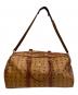 MCM (エムシーエム) ボストンバッグ ブラウン：15000円