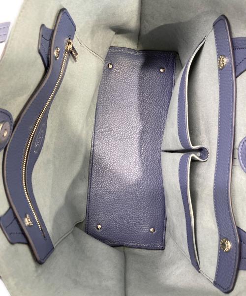 TOD'S（トッズ）TOD'S (トッズ) トートバッグ ブルー サイズ:無しの古着・服飾アイテム