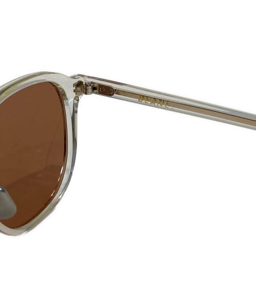 BLANC（ブラン）BLANC (ブラン) サングラス クリアベージュ サイズ:48□20-148の古着・服飾アイテム