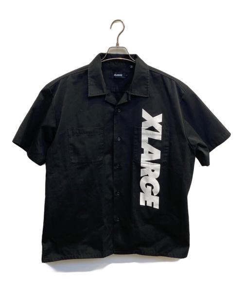 X-LARGE（エクストララージ）X-LARGE (エクストララージ) 半袖シャツ ブラック サイズ:Lの古着・服飾アイテム