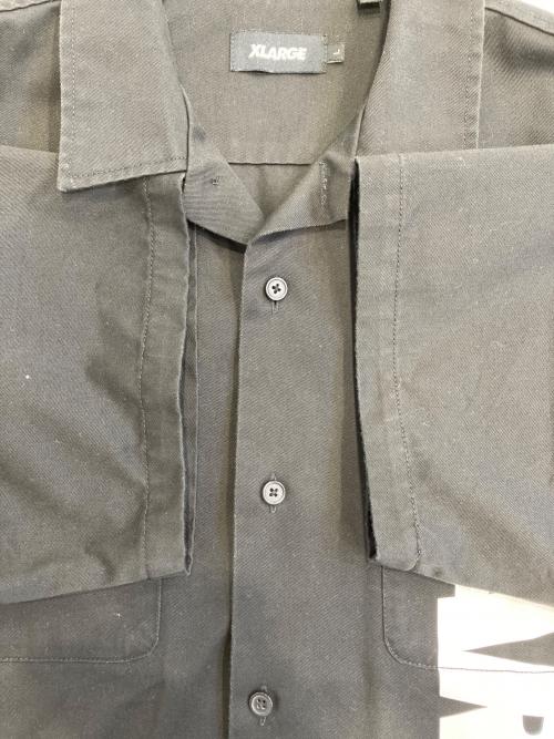 X-LARGE（エクストララージ）X-LARGE (エクストララージ) 半袖シャツ ブラック サイズ:Lの古着・服飾アイテム