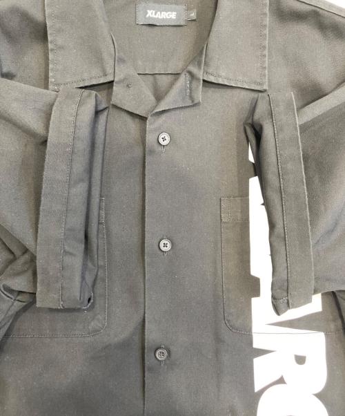 X-LARGE（エクストララージ）X-LARGE (エクストララージ) 半袖シャツ ブラック サイズ:Lの古着・服飾アイテム