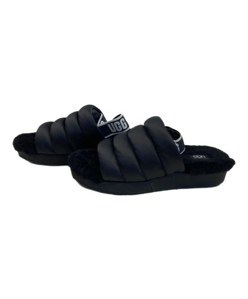 UGG（アグ）UGG (アグ) ムートンサンダル ブラック サイズ:24㎝の古着・服飾アイテム